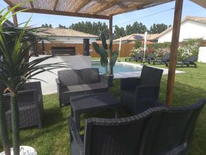 Maison cosy avec piscine 8 pers