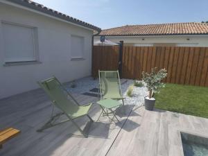 Maison cosy avec piscine 8 pers