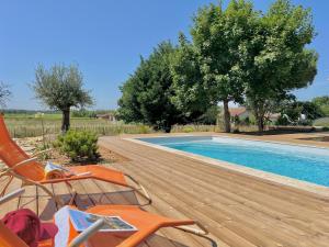 Charmante maison avec piscine au cœur des vignes