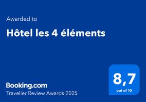 Hotels Hotel les 4 elements : photos des chambres