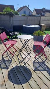 Sejours chez l'habitant studio independant proche de la mer LE Bon Secours : photos des chambres