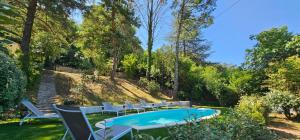 Villas Villa with private pool, 3 bedrooms on 3000 m2 Anduze : photos des chambres