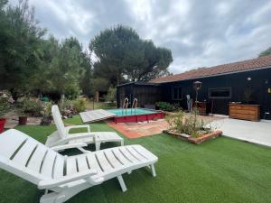 Maisons de vacances La grange sous les pins landais : photos des chambres