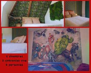 Appartements La suite du 7eme Art - 6 personnes : photos des chambres