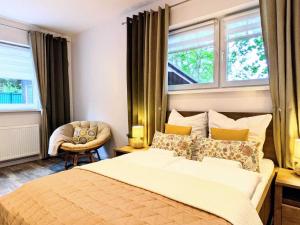 Comfortable apartment for 10 people with a private sauna, Kolobrzeg