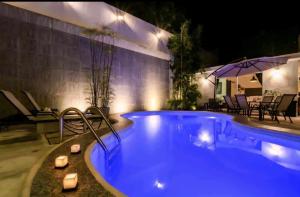 Villa Kiin con piscina privada a 300 metros del mar