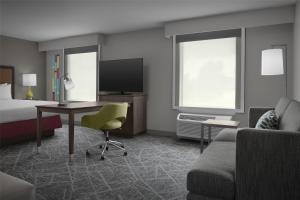 King Studio Suite - Non Smoking room in Hampton Inn and Suites Georgetown/Austin North TX
