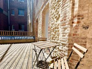 Appartements Le Scandinave - T4 - Terrasse : photos des chambres
