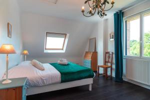 Maisons de vacances Ti Ar Mor Braz- Maison avec grand jardin : photos des chambres