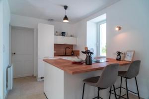 Maisons de vacances La Maison des chemins -A pied des sentiers cotiers : photos des chambres