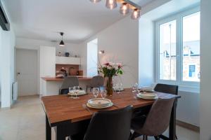 Maisons de vacances La Maison des chemins -A pied des sentiers cotiers : photos des chambres