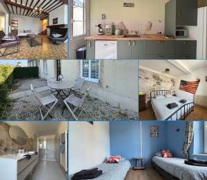 Les continents maison spacieuse 4 belles chambres parking privatif terrasse à 5 mn à pied tous commerces et 20 mn plage Omaha Beach et à 15 mn de Bayeux