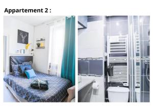 Immeuble avec appartements independants pour 14 personnes : photos des chambres
