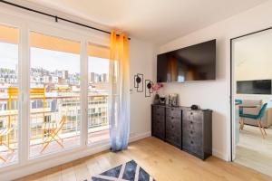 Appartements Stylish Stay - Balcony & Amazing View - Montmartre : photos des chambres