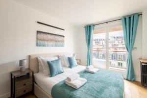 Appartements Stylish Stay - Balcony & Amazing View - Montmartre : photos des chambres