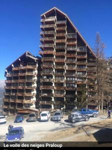 Appartements au Bonheur - Praloup 1600 - Au coeur de la station et au pied des pistes - La voile des neiges - parking commun prive - local ski : photos des chambres
