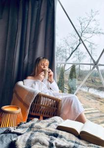 Heaven Reset Spa Luksusowy Glamping Jacuzzi w Naturze Blisko Warszawy