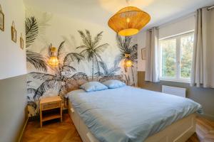Appartements Gite Douce Campagne - Terrasse - 3 Chambres - Lits King & Queen size, lits superposes : photos des chambres