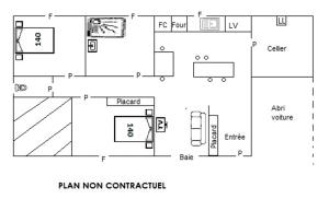 Maisons de vacances Chez nicolas : photos des chambres