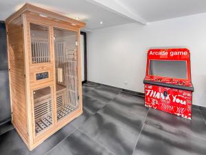 Maisons de vacances Villa avec jacuzzi, sauna&cinema : photos des chambres