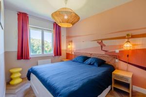 Appartements Gite Le Terracotta - Terrasse - 8 couchages - 3 Chambres avec lits King & Queen size, lits superposes pour enfants : photos des chambres