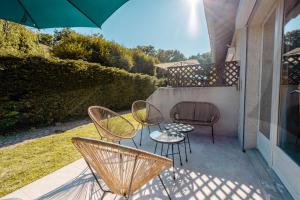 Appartements Gite Le Terracotta - Terrasse - 8 couchages - 3 Chambres avec lits King & Queen size, lits superposes pour enfants : photos des chambres
