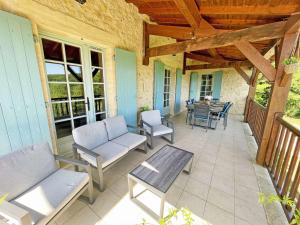 Maisons de vacances Propriete aux Eyzies avec piscine privee pour 6 personnes - FR-1-824-12 : photos des chambres