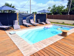 Léchappée Huroise, piscine et spa privatifs