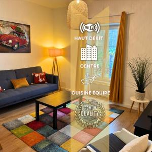 Appartements Les Arcades - WiFi - Spacieux - Centrale : photos des chambres