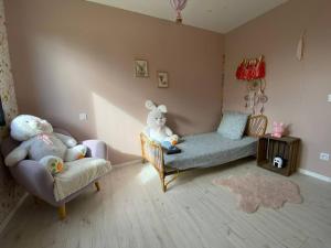 Maisons de vacances Magnifique maison de vacances Rignac : photos des chambres