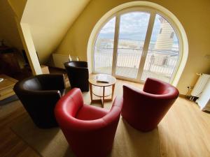 Sonnendeck, direkt am Leuchtturm