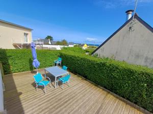 Maisons de vacances TY GAZEL - Charmante maison a 200m de la plage : photos des chambres