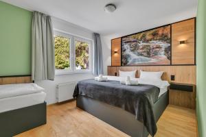 STANMA Lodge Braunlage - Naturpartments am Fluss mit Sauna und Bergblick