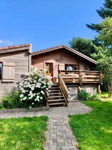 Chalets Chalet des Boutons d-Or, peaceful with terrace : photos des chambres