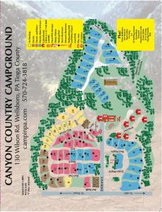 Primitive Camp Sites