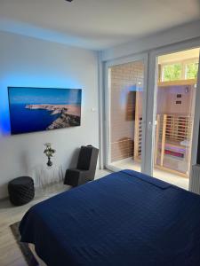 Apartment SAND - Entry with PIN 0 - 24h, Luxury massage chair,Infrared sauna,FREE CANCELLATION 24 hours before Check In, Premium pillows and mattress