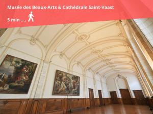 Appartements Loft T2 avec terrasse sur la Grand Place d-Arras : photos des chambres