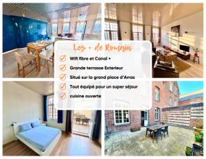 Loft T2 avec terrasse sur la Grand Place dArras