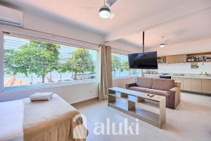 Frente ao mar na orla do Itaguá | Roupas de cama