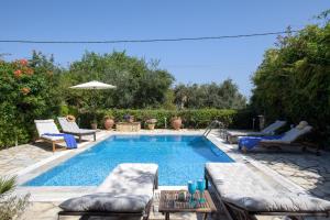 Beach Villa Blu - 80m to Beach in Corfu by PosarelliVillas