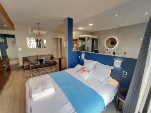 Appartements Suite Spa avec Terrasse Privee – Jacuzzi, Sauna Cuisine Equipee : photos des chambres