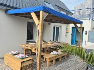 Maisons de vacances La villa Ty Mor Braz : photos des chambres