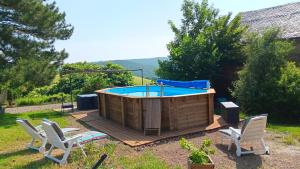 Maisons de vacances Gite de la deveze cosy et nature : photos des chambres