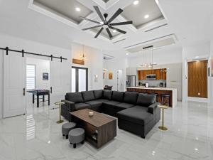 Brand-New - Contemporary Gem-Pool Game Room BBQ