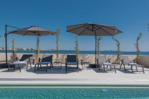 Seafront Villa Aurea with pool and seaview