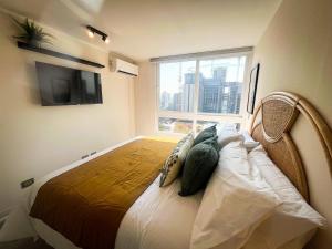 HOM I Depto 2D2B en Nunoa Mall Plaza Egana 4PAX