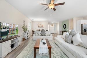 Stylish Revival Retreat w Hot Tub and Fire Pit