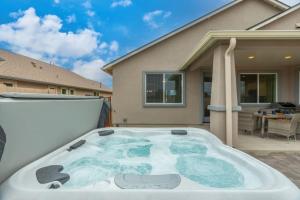 Stylish Revival Retreat w Hot Tub and Fire Pit