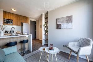 HT Espectacular Apto en Nunoa con Estacionamiento