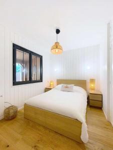 Résidence 03280-lacanau - Proche du lac magnifique cottage avec piscine privée pour 7 personnes MAE-0491